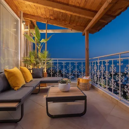 Panoramic View!Penthouse 120Qm Of Sea & Mountain Villa Loutra Edipsou  Exterior photo