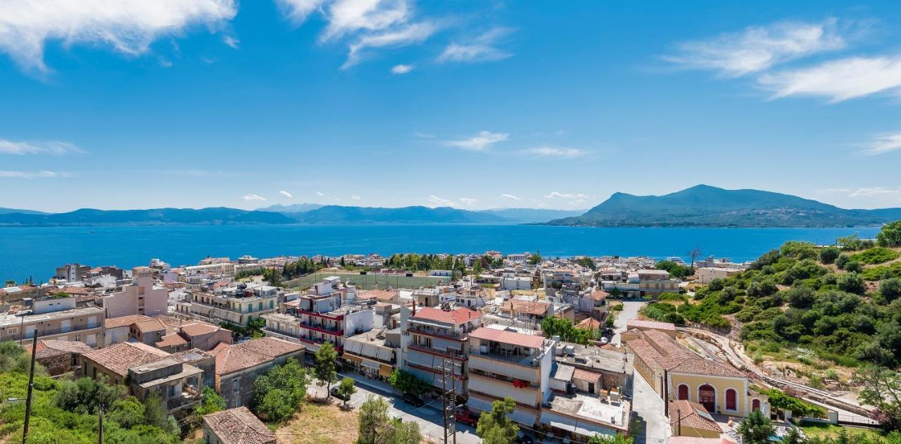 Panoramic View!penthouse 120qm Of Sea & Mountain Holiday home Loutra Edipsou (Evia)